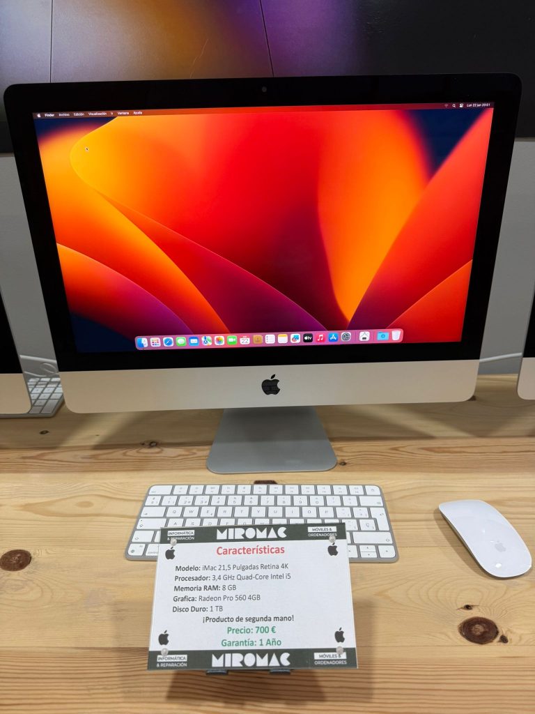 iMac 21,5 Pulgadas