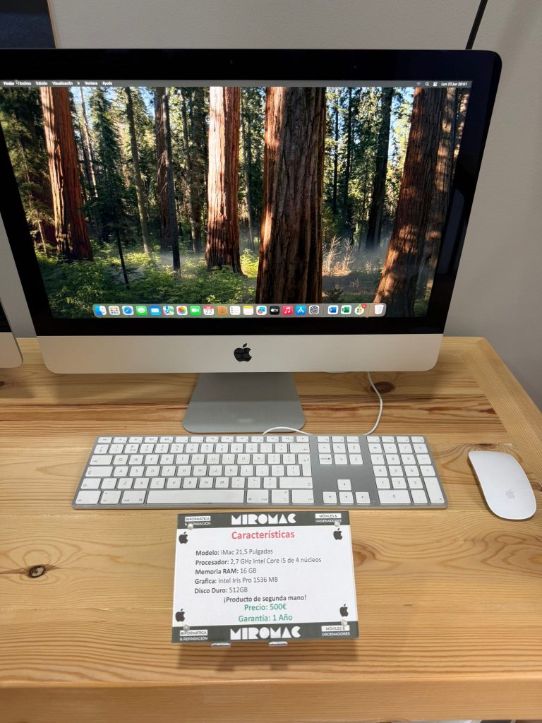 iMac 21,5 Pulgadas